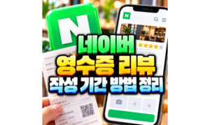 Read more about the article 네이버 마이플레이스 영수증 리뷰 기간 방법 알아보기