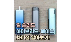 Read more about the article 릴 솔리드 하이브리드 에이블 차이! 장단점 기능 가격 정리