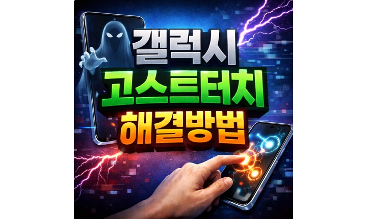 Read more about the article 갤럭시 고스트터치 터치 씹힘 자동눌림 해결