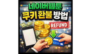 Read more about the article 네이버웹툰 쿠키 환불 방법 구매취소 알아보기