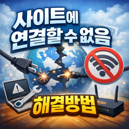 사이트에 연결할 수 없음 해결 방화벽 차단 해제 썸네일