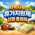 지역사랑 휴가지원제 신청 사이트 대상 지역 신청 대표 썸네일
