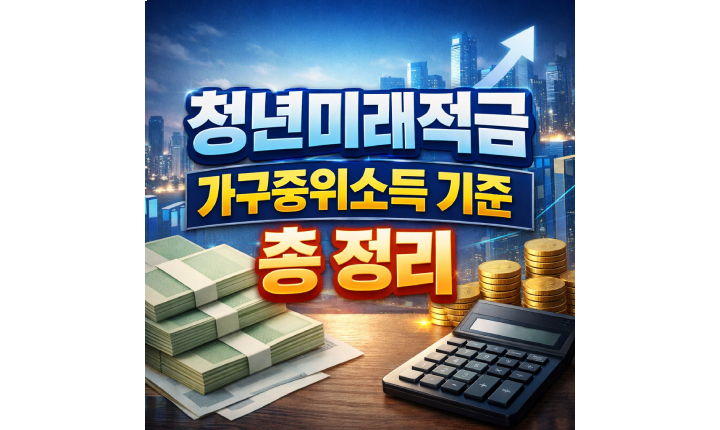 Read more about the article 청년미래적금 가구중위소득 확인방법 200% 기준 총정리