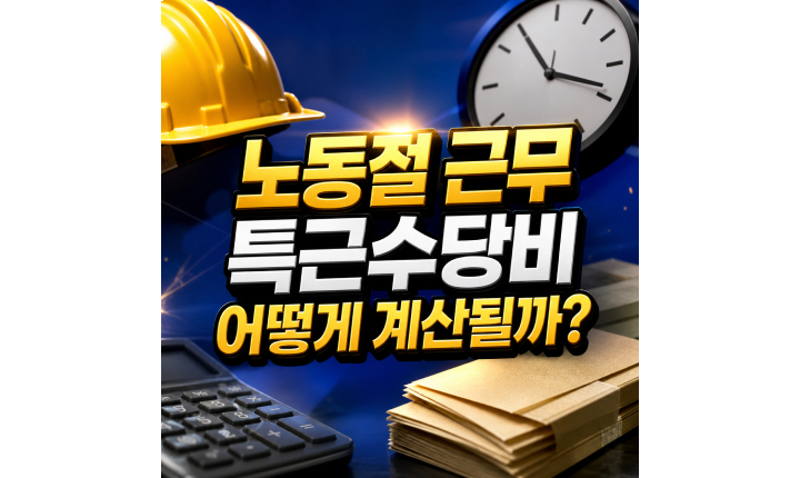 Read more about the article 2026년 노동절에 근무하면 특근수당비 어떻게 계산될까?