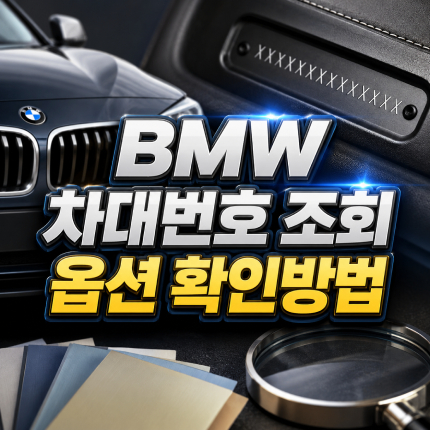 bmw 차대번호 조회 생산일자 옵션 확인방법 썸네일