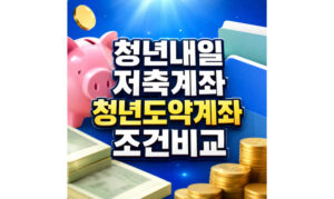 Read more about the article 청년내일저축계좌 청년도약계좌 중복 가입 조건 비교