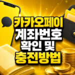 카카오페이 계좌번호 확인 충전까지 한번에 대표 썸네일
