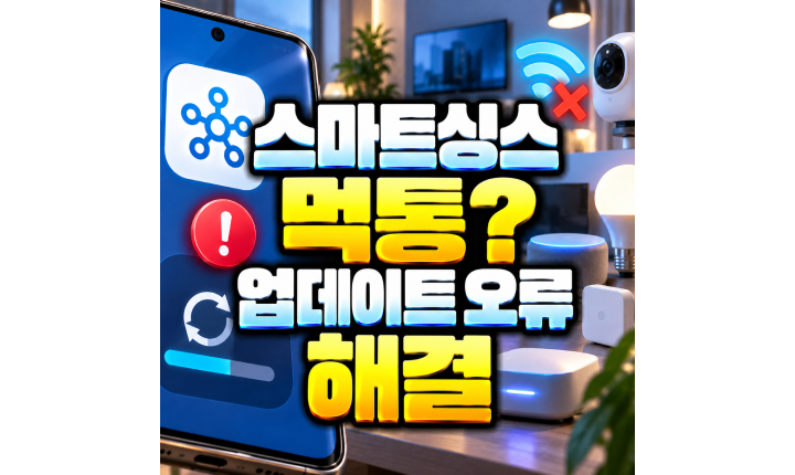Read more about the article 삼성 스마트싱스 업데이트 오류 먹통 해결방법