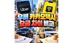 Read more about the article 우버 요금 카카오택시 비교 확정요금 차이 정리