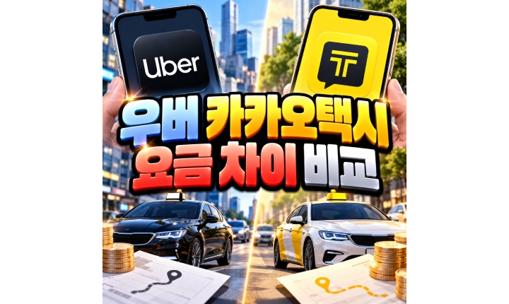 Read more about the article 우버 요금 카카오택시 비교 확정요금 차이 정리